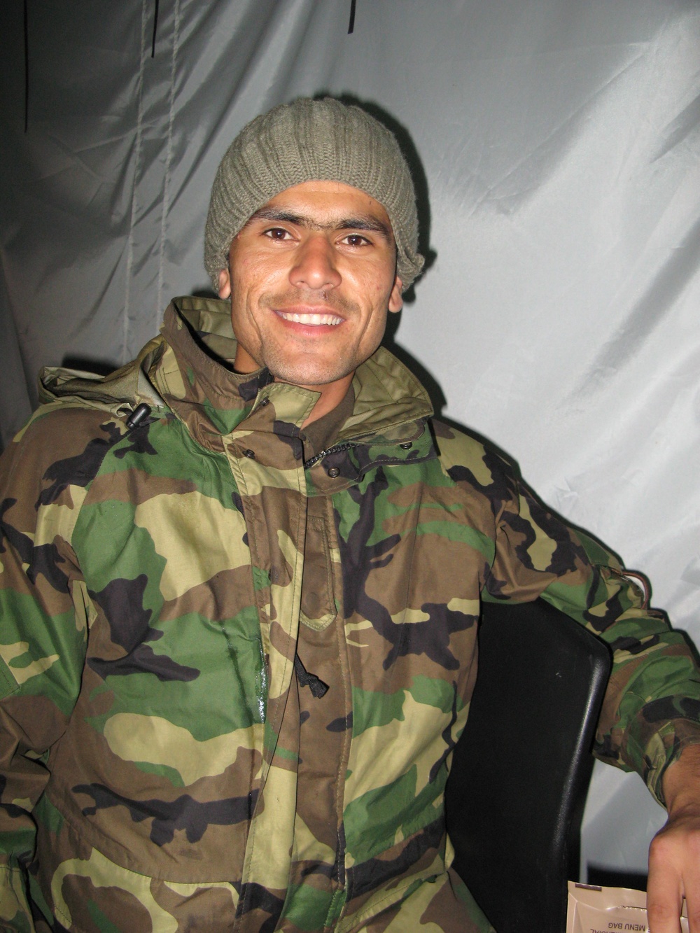 Afghan Soldier Trains with U.S. Forces at Fort Riley