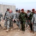 Military Leaders Meet at Forward Operating Base Zulu in Iraq