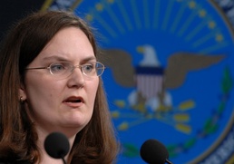 Senior Scientist Answers Questions at Pentagon Press Briefing