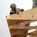Soldiers Build Hut for Provincial Reconstruction Team in Afghanistan