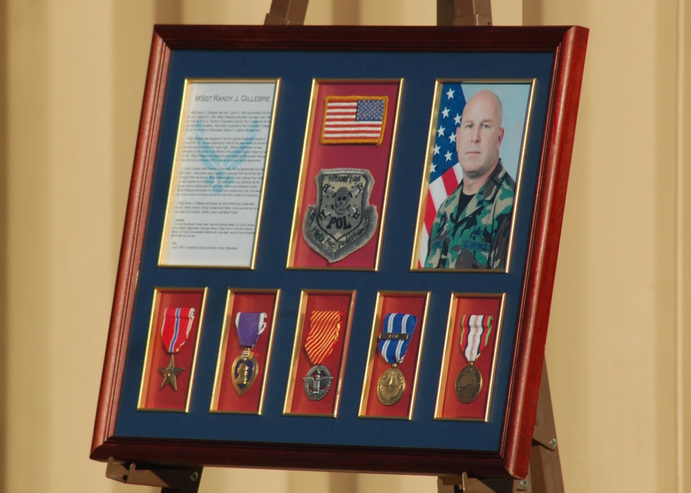 Fallen Air Force Master Sgt. Honored with Plaque Dedication in Afghanistan