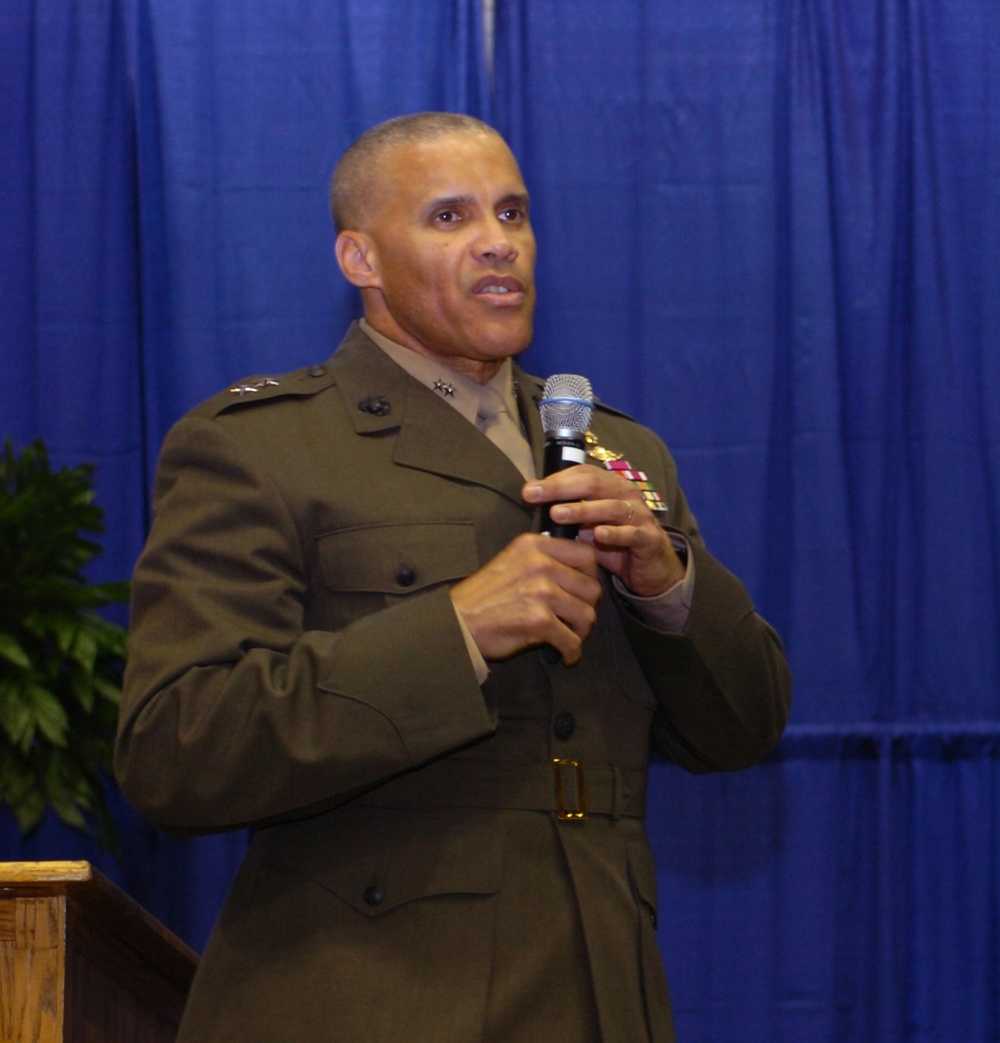 Marine Corps General Speaks at African-American History Month Event