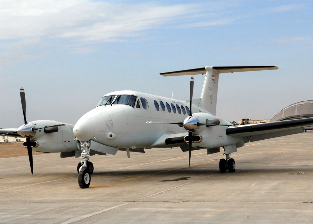 Iraqi Air Force Pilots Take Flight in Advanced King Air 350I Aircraft