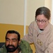 Air Force Tech. Sgt. Mentors Afghan Colonel on Computer Skills