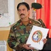 Afghan Army Officer Briefs on Logistics Operations