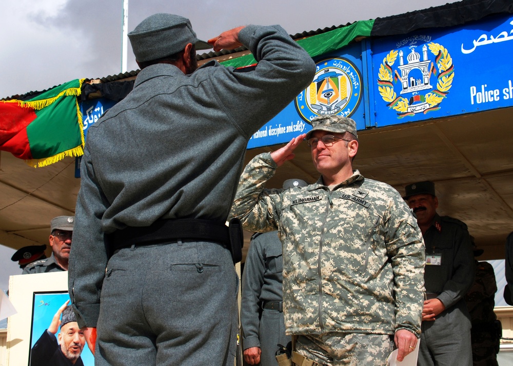 Afghan Police Graduates First Class in Focused District Development Initiative