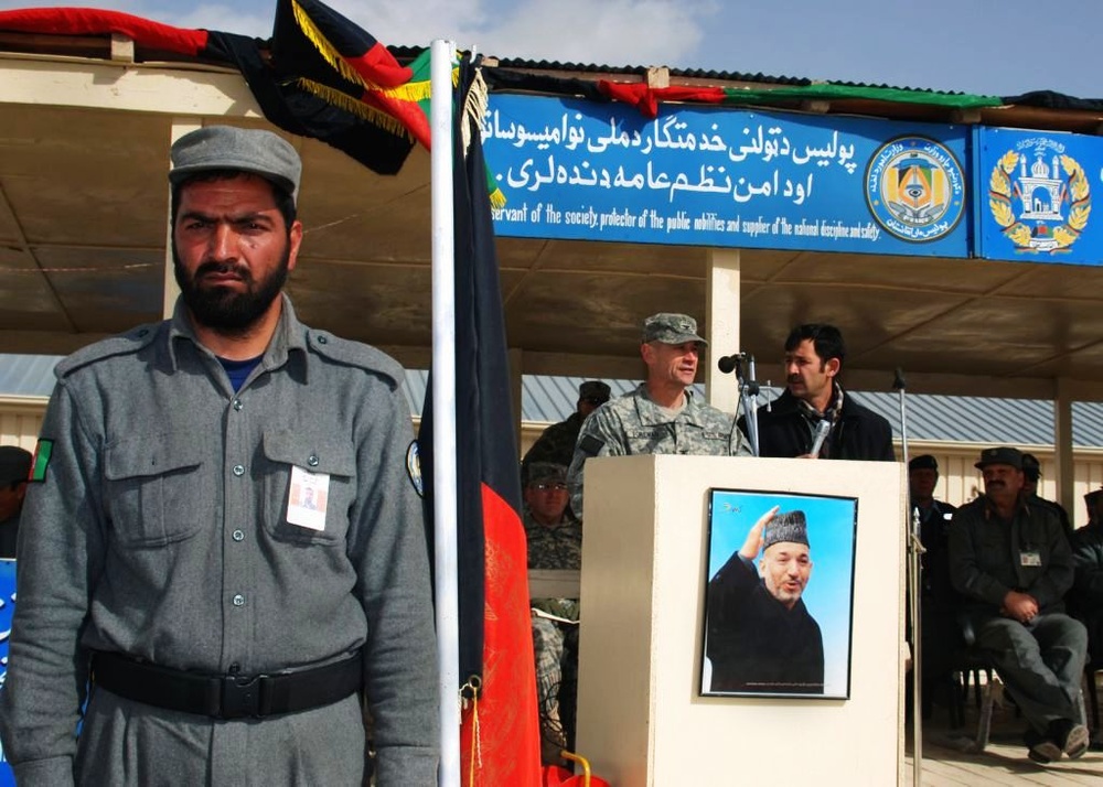 Afghan Police Graduates First Class in Focused District Development Initiative