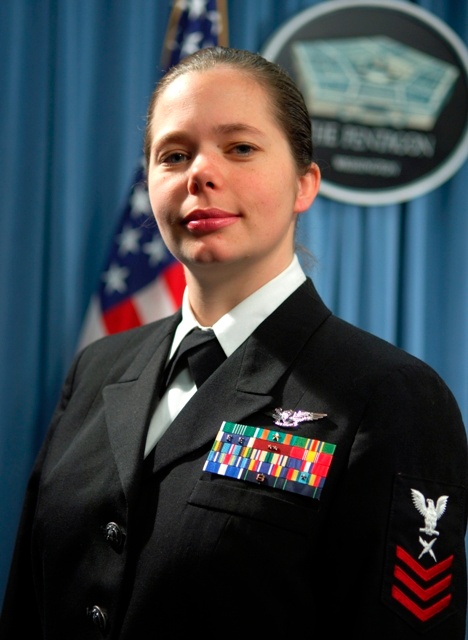 Navy Petty Officer Shares Deployment Stories on 'Why We Serve' Tour