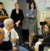 Defense Secretary Gates Answers Reporter's Question Aboard Military Aircraft