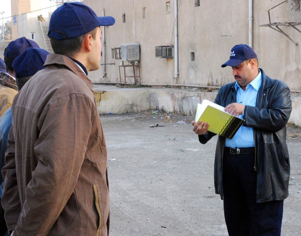 Iraqi Police Station Opens in Western Baghdad