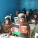 Afghan Students Receive School Supplies on First Day of Classes