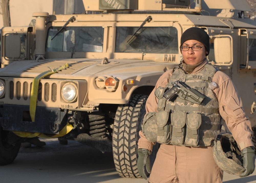 Air Force Senior Airman Drives Convoys in Afghanistan