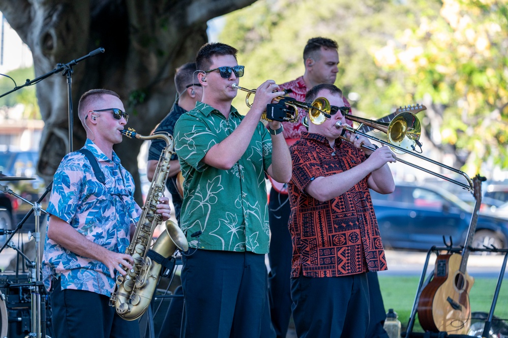 Indo-Pacific military bands perform at USINDOPACOM summer engagement in honor of Hawaii community partners