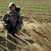 Soldier on Patrol in Baghdad