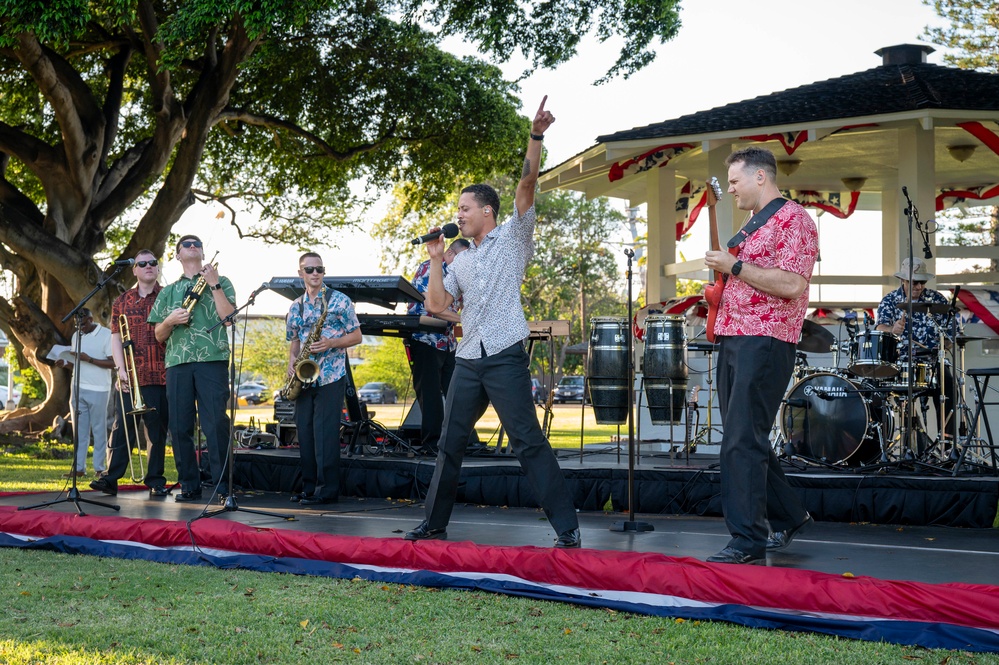 Indo-Pacific military bands perform at USINDOPACOM summer engagement in honor of Hawaii community partners