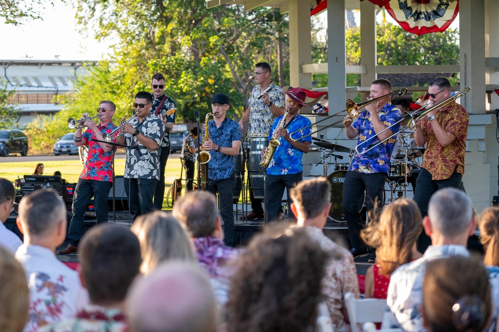 Indo-Pacific military bands perform at USINDOPACOM summer engagement in honor of Hawaii community partners