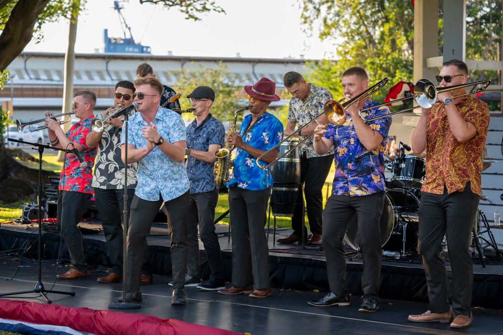 Indo-Pacific military bands perform at USINDOPACOM summer engagement in honor of Hawaii community partners