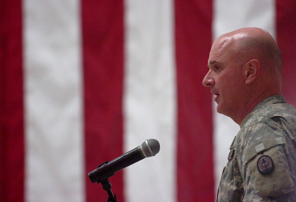 Multinational Corps Iraq Honors Fallen Troops in End-of-Tour Ceremony