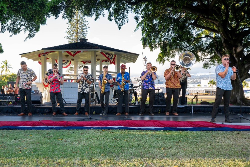 Indo-Pacific military bands perform at USINDOPACOM summer engagement in honor of Hawaii community partners