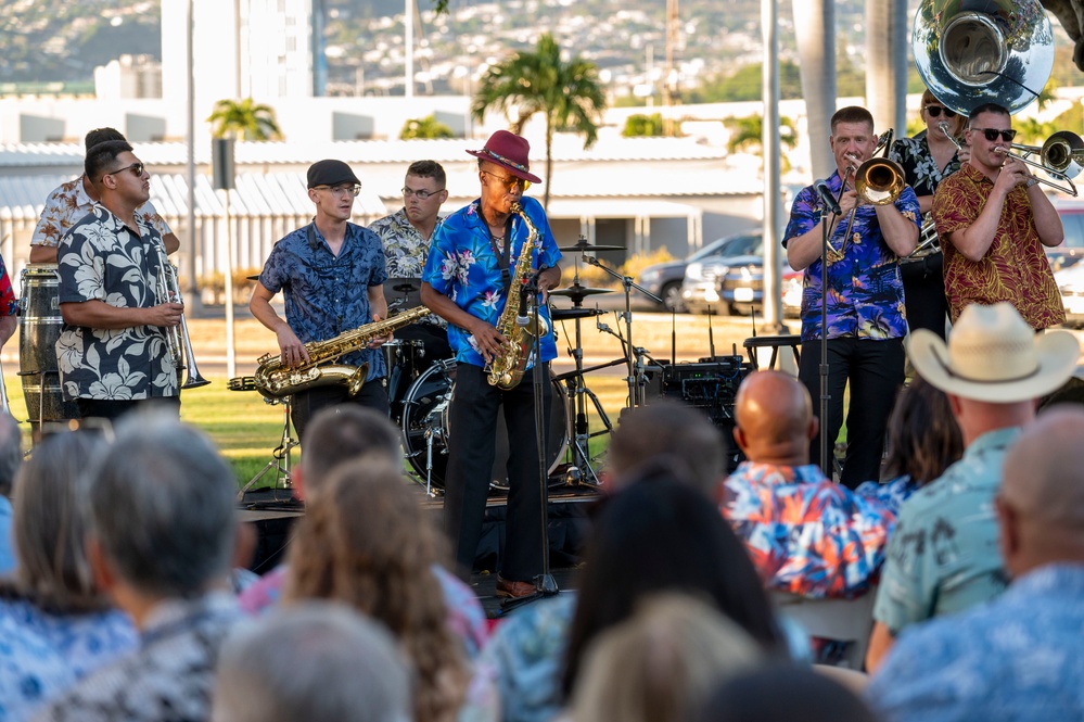 Indo-Pacific military bands perform at USINDOPACOM summer engagement in honor of Hawaii community partners
