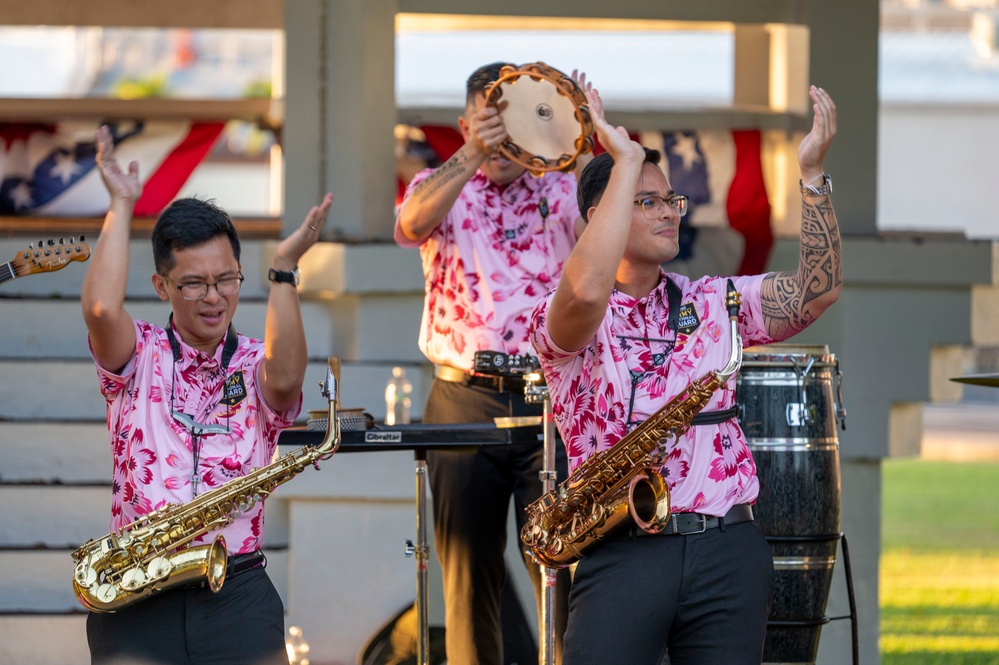 Indo-Pacific military bands perform at USINDOPACOM summer engagement in honor of Hawaii community partners