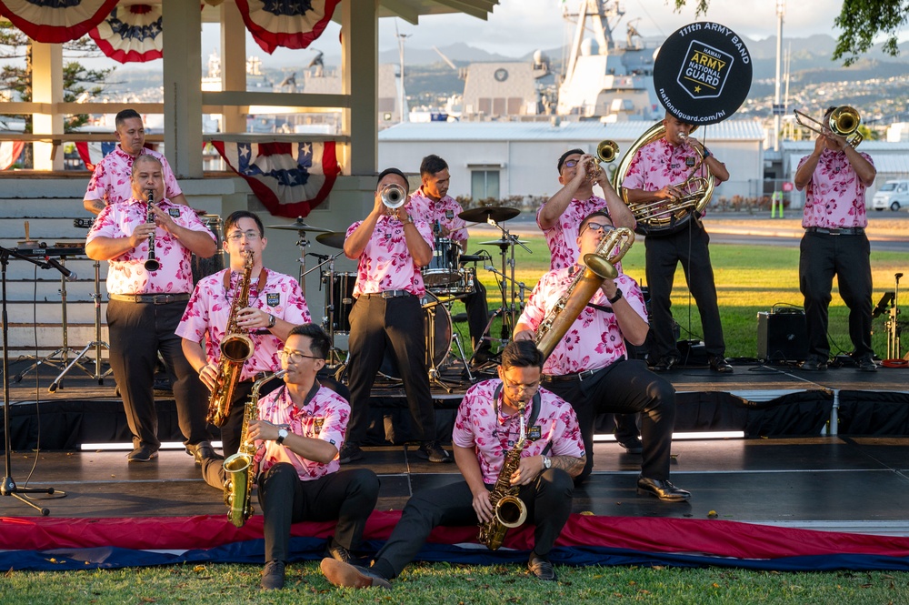 Indo-Pacific military bands perform at USINDOPACOM summer engagement in honor of Hawaii community partners