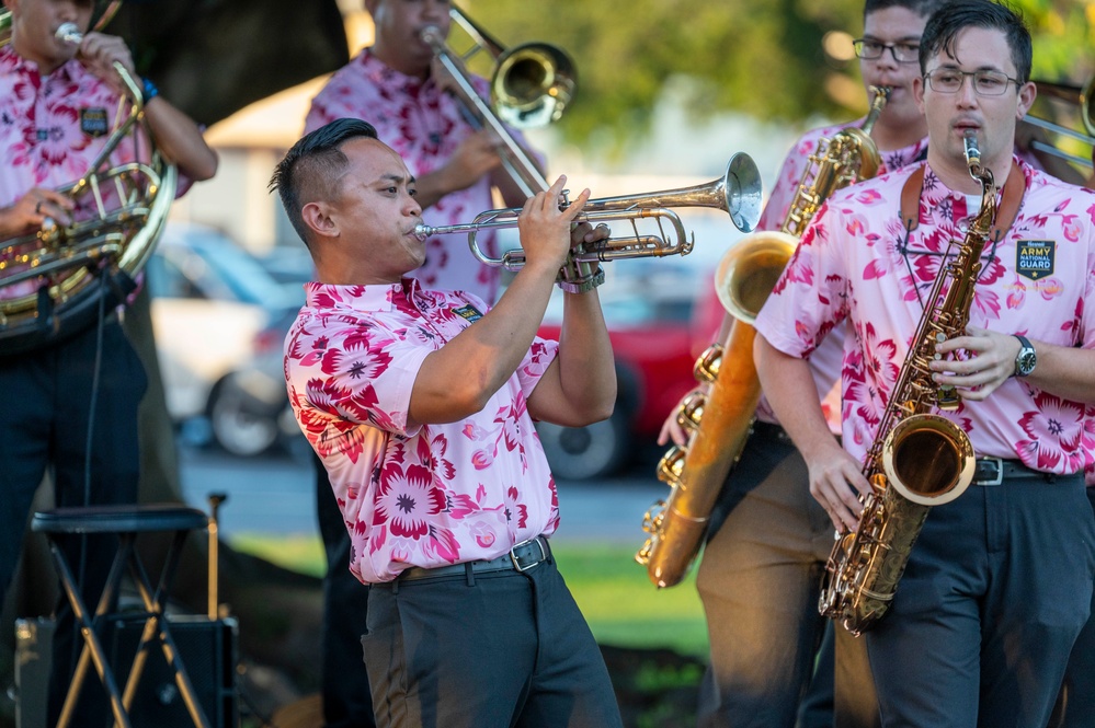 Indo-Pacific military bands perform at USINDOPACOM summer engagement in honor of Hawaii community partners