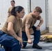 Litter Bearer Training USNS Comfort