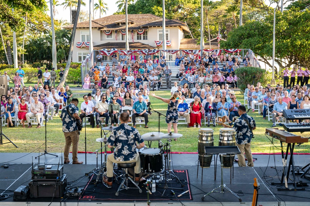 Indo-Pacific military bands perform at USINDOPACOM summer engagement in honor of Hawaii community partners