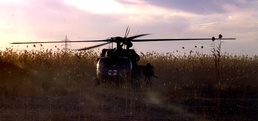Black Hawk Helicopters Conduct Rescue Mission in Iraq