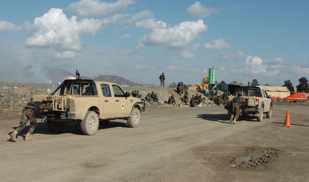 Afghan Commandos Showcase Strength and Determination in Competition