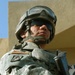 Soldier Stands Guard at Camp Taji During Base Exercise