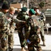 U.S. Marine Greets Afghan Army Commander at Border Checkpoint