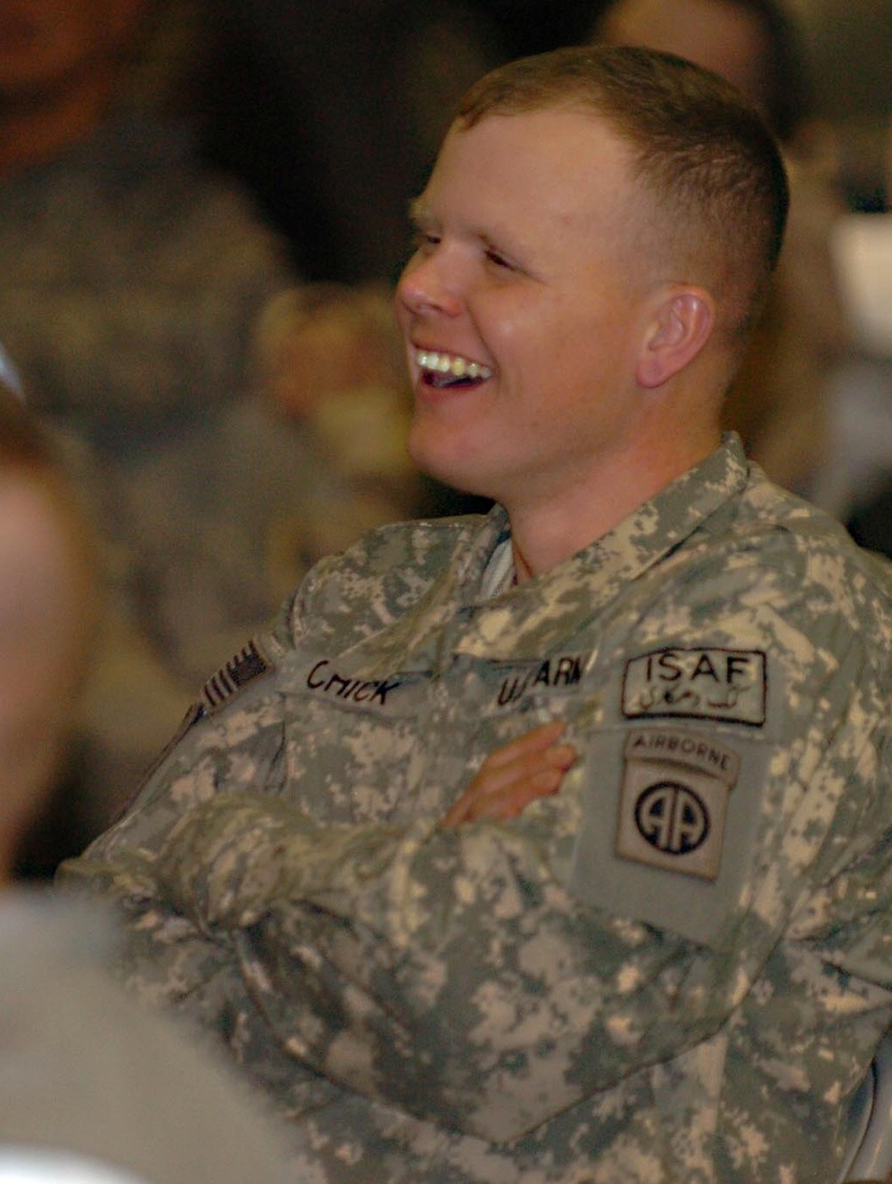 82nd Airborne Soldier Celebrates New Year's Eve at Bagram Air Base