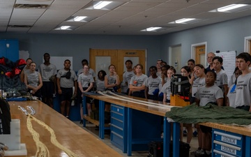 Inspiring the Future: JROTC Cadets Visit JBLE