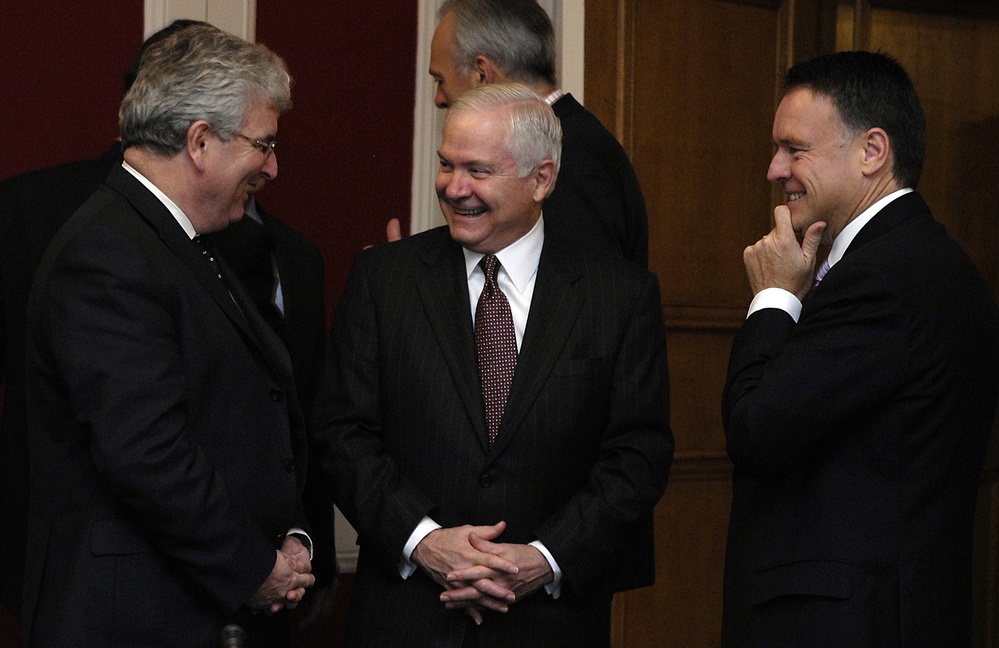 Defense Leaders Confer on Afghanistan Strategy in Edinburgh