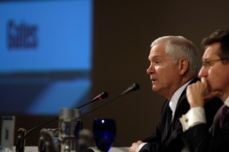 Defense Secretary Gates Speaks at Manama Dialogue Conference in Bahrain