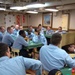 Defense Secretary Gates Visits Sailors Aboard USS Vicksburg in Bahrain