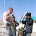 U.S. Soldier Assists Afghan Border Police with Communications Setup