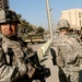 Army Sergeant Keeps Watch During Baghdad Clearing Operations