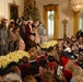 Military Families Celebrate Holidays at White House