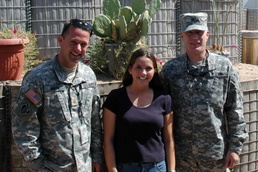 Army Corps of Engineers Officers Pose in Basrah, Iraq