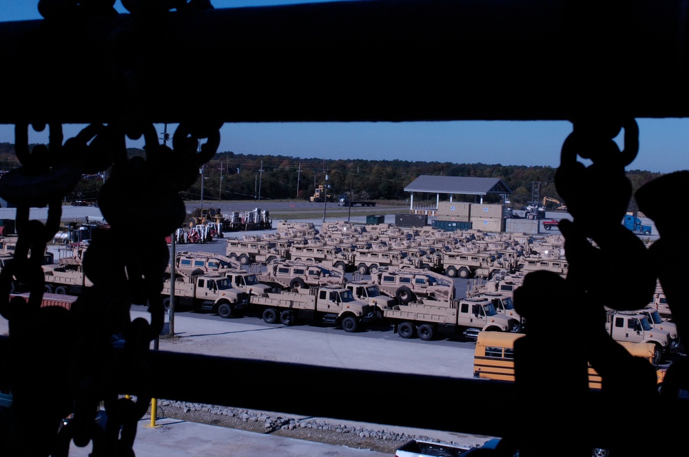 MRAPs Shipped to Central Command Area of Operations