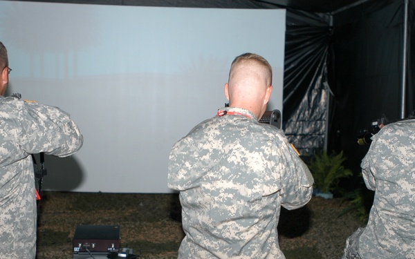 Soldiers Respond to Simulated Fire in Training Exercise