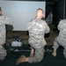 Soldiers Respond to Simulated Fire in Training Exercise