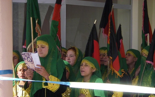 Afghan Girls Celebrate School Opening in Kapisa Province