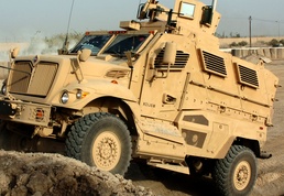 Soldiers Test New MRAP Vehicles in Iraq