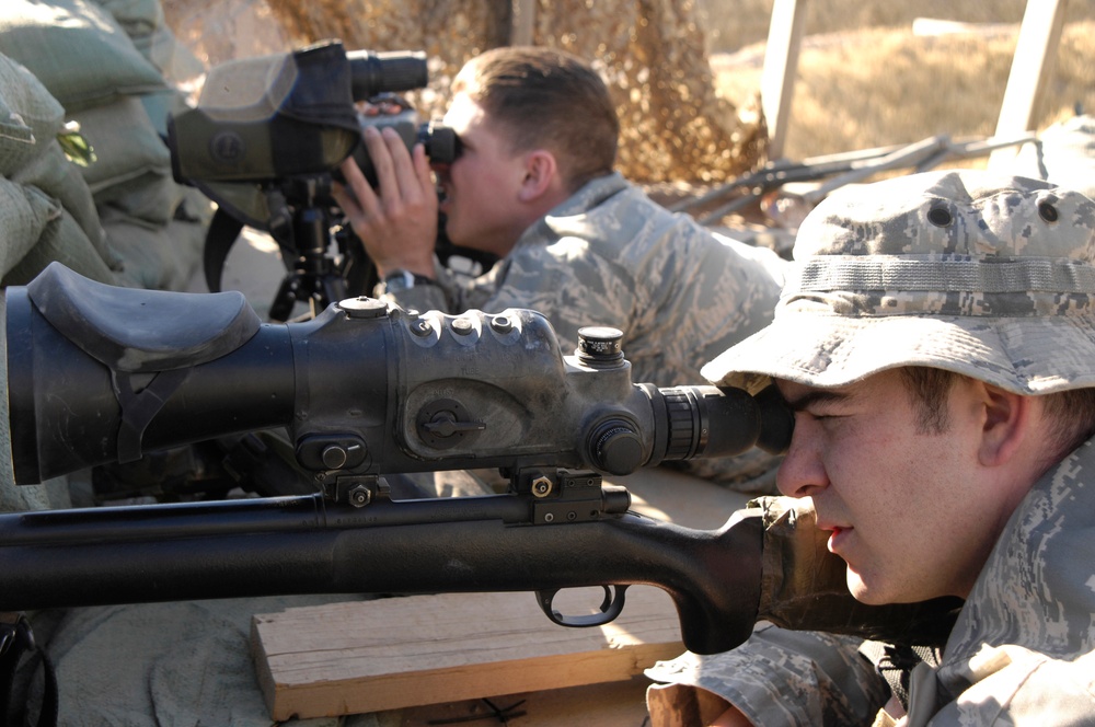 Air Force Security Forces Maintain Vigilance in Iraq