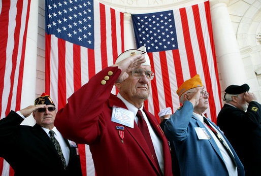 Veterans Honored at Arlington National Cemetery on Veterans Day