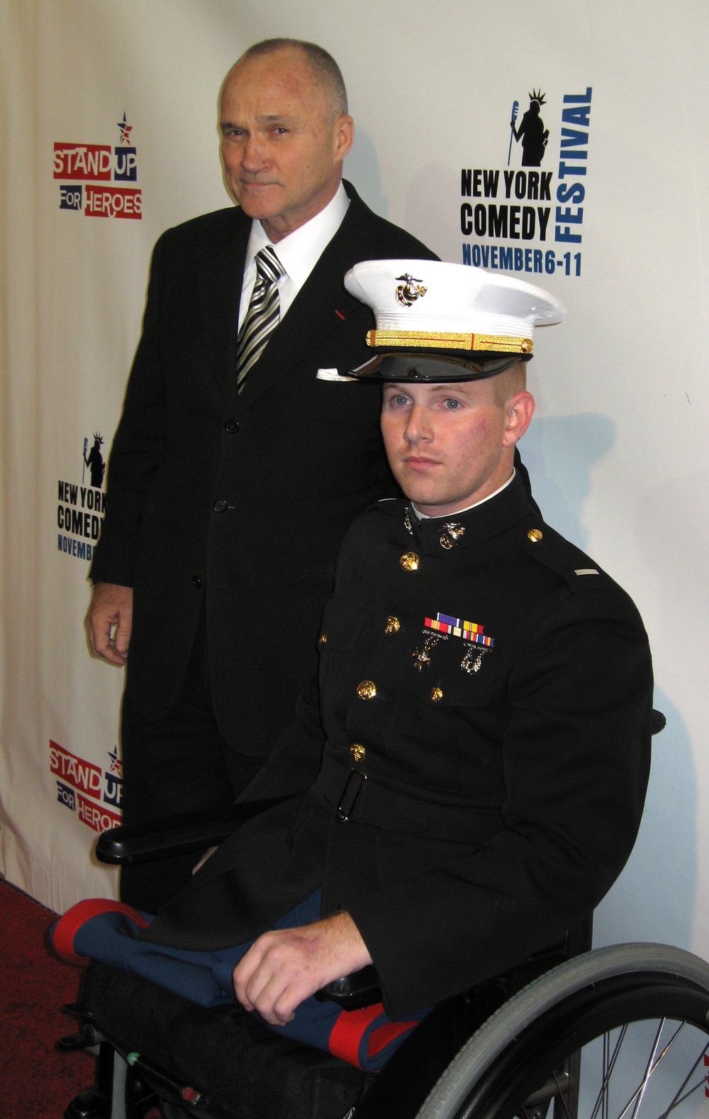 Marine Officer Honored at Fundraiser for Wounded Troops